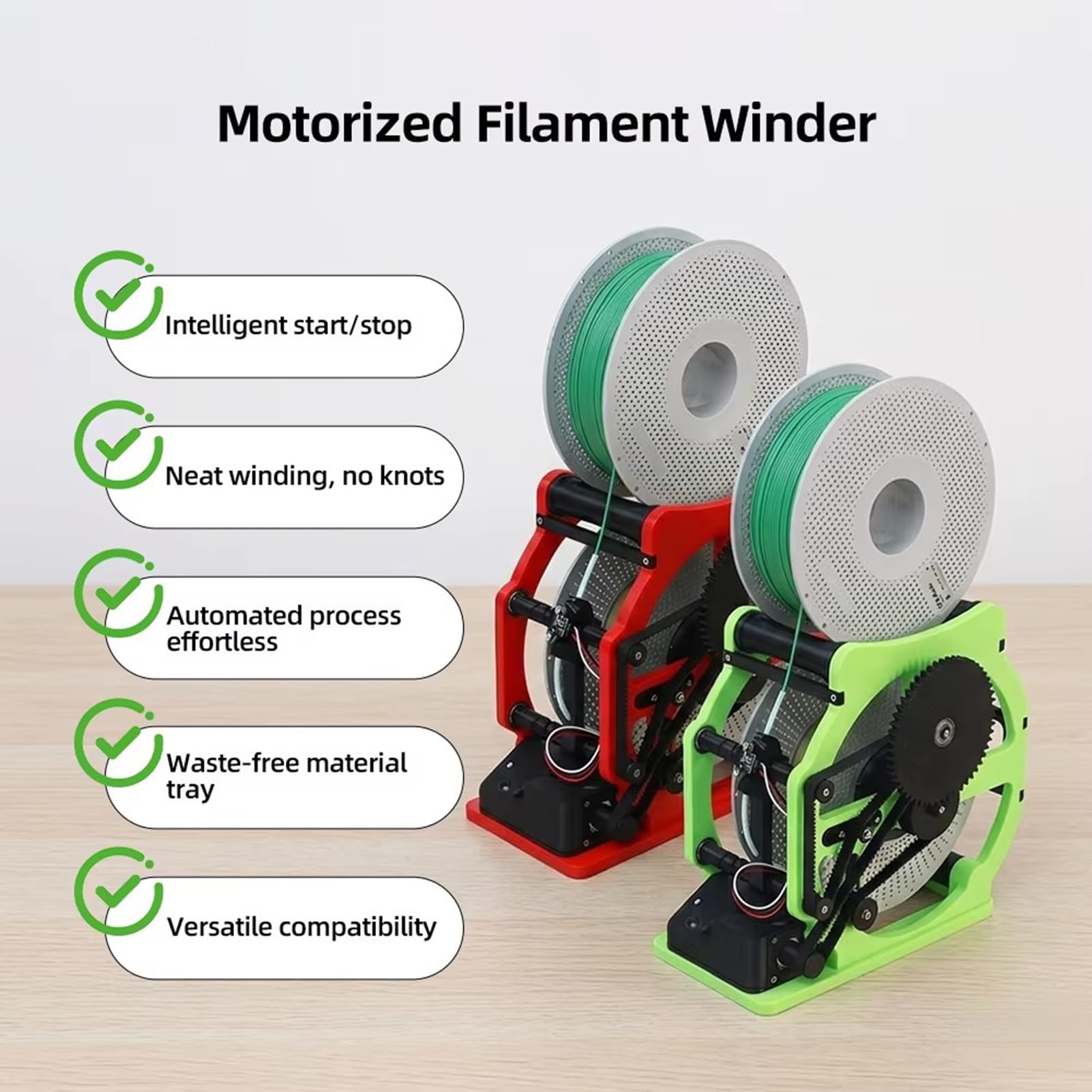 Amazon.co.jp: SUZLAZYR 3Dプリンター用フィラメント巻き直し機